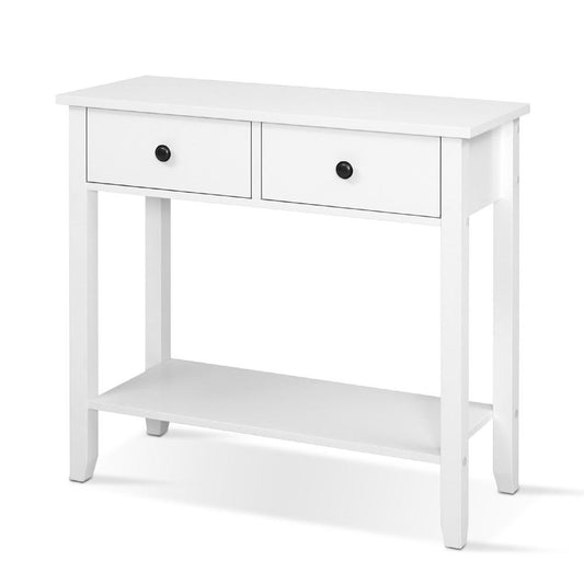 Clara Console Table - White