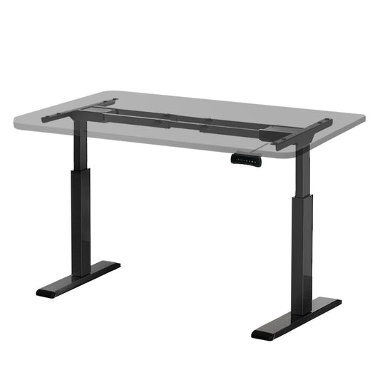 Mario Black Motorised Adjustable Desk Frame