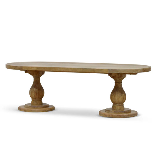 Hercules Natural Dining Table 2.4m