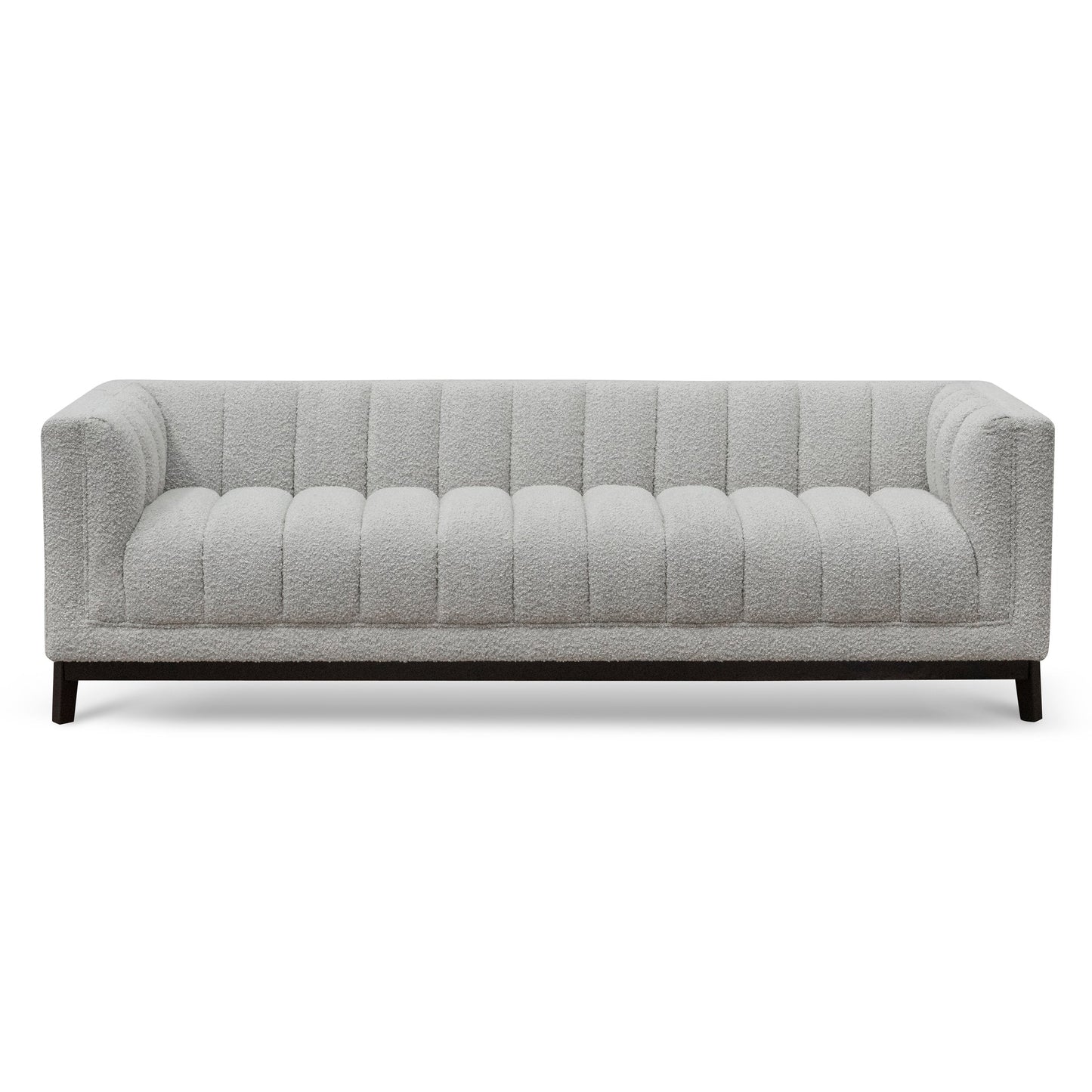 Charlotte  3 Seater Sofa -Light Grey