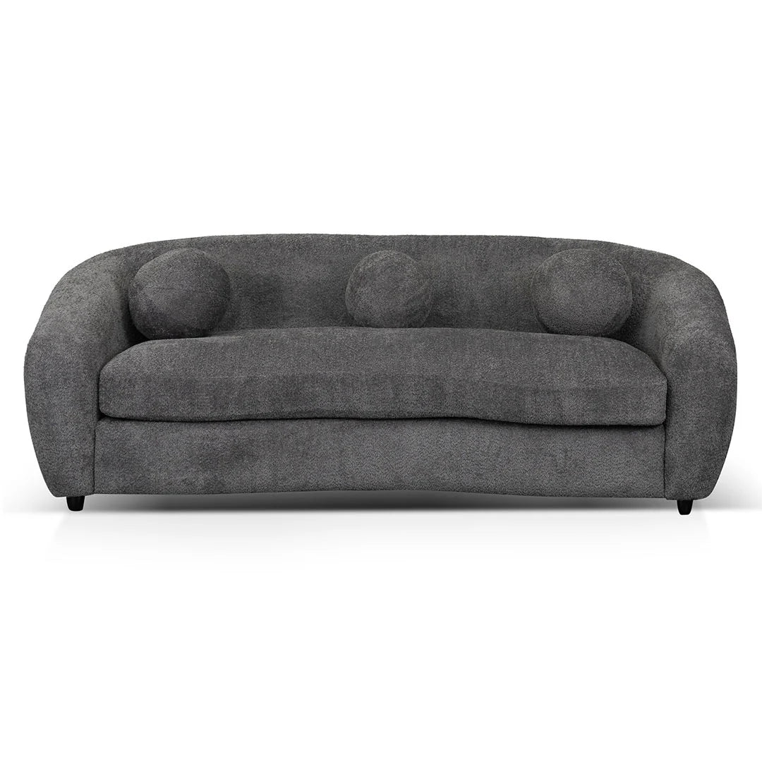 Cloud 3 Seater Fabric Sofa - Iron Grey