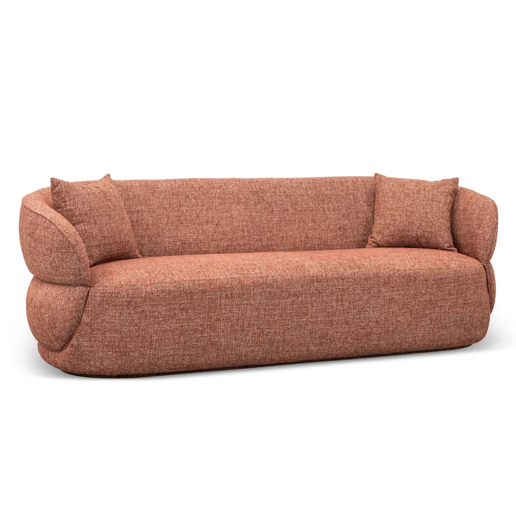 Lusaka 3 Seater Sofa - Moss Rust