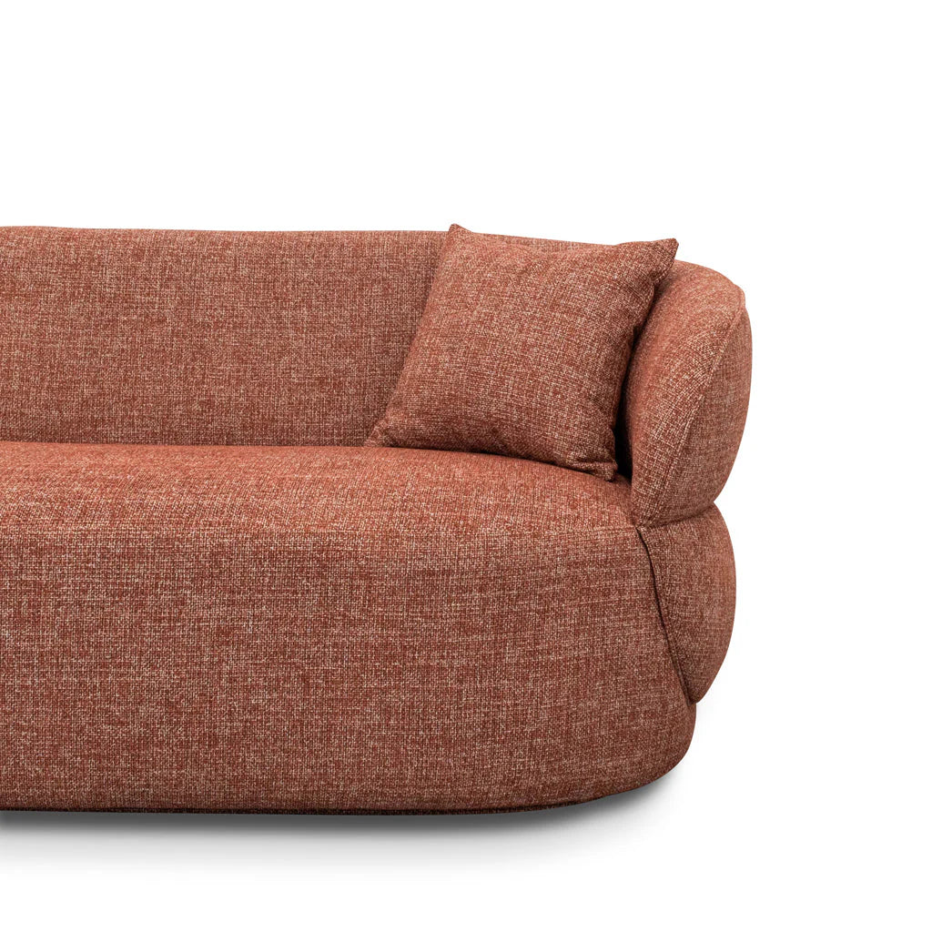 Lusaka 3 Seater Sofa - Moss Rust