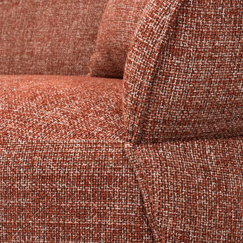 Lusaka 3 Seater Sofa - Moss Rust