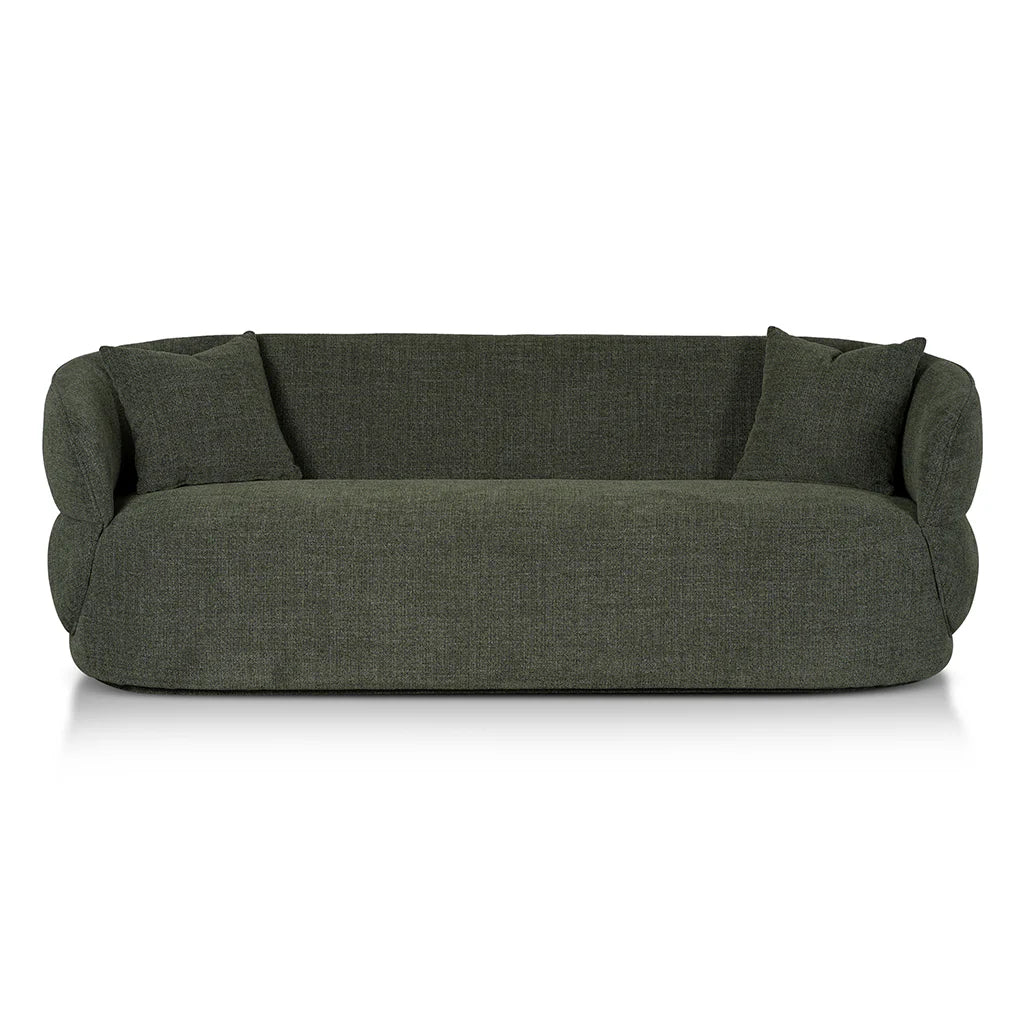 Lusaka 3 Seater Sofa - Moss Green