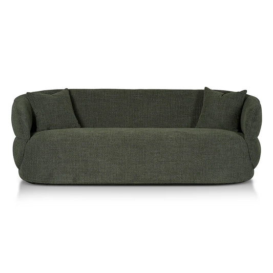 Lusaka 3 Seater Sofa - Moss Green