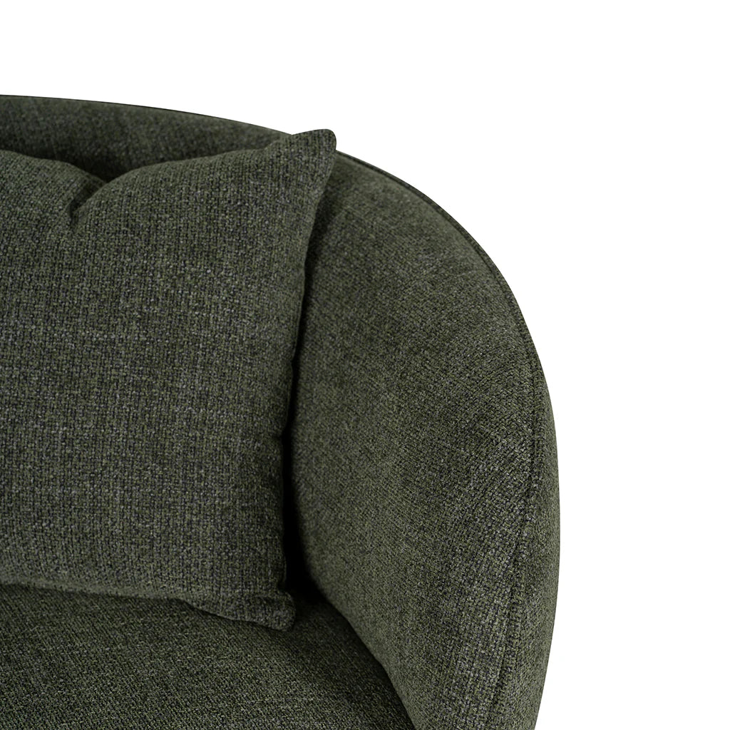 Lusaka 3 Seater Sofa - Moss Green