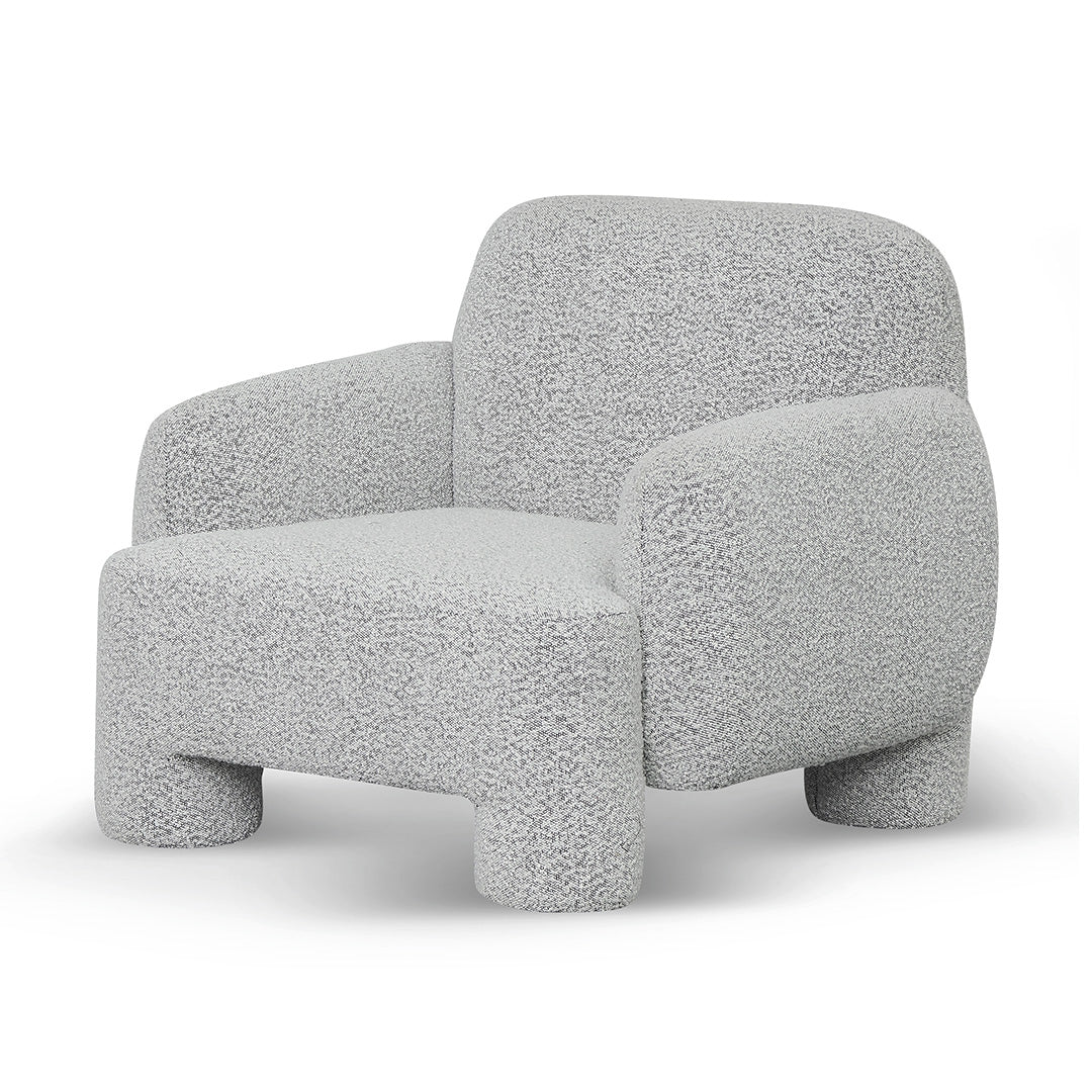 Nomad Armchair - Pepper Boucle