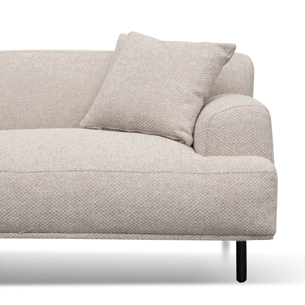 Justin 3 Seater Left Chaise Sofa - Sterling Sand