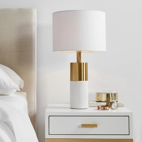 Lane Table Lamp - White