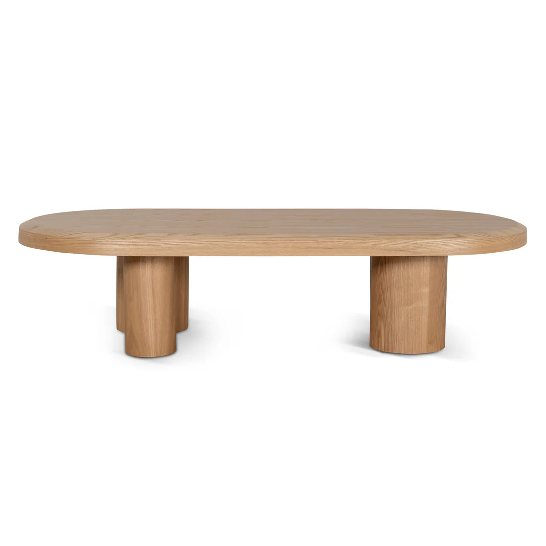 ZenNordic Black Coffee Table - Natural