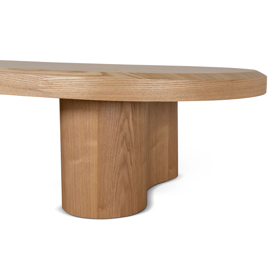 ZenNordic Black Coffee Table - Natural