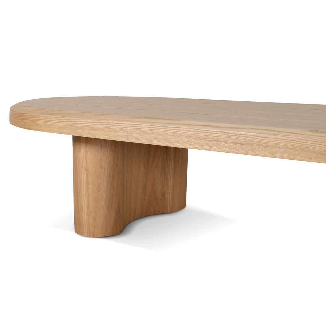 ZenNordic Black Coffee Table - Natural