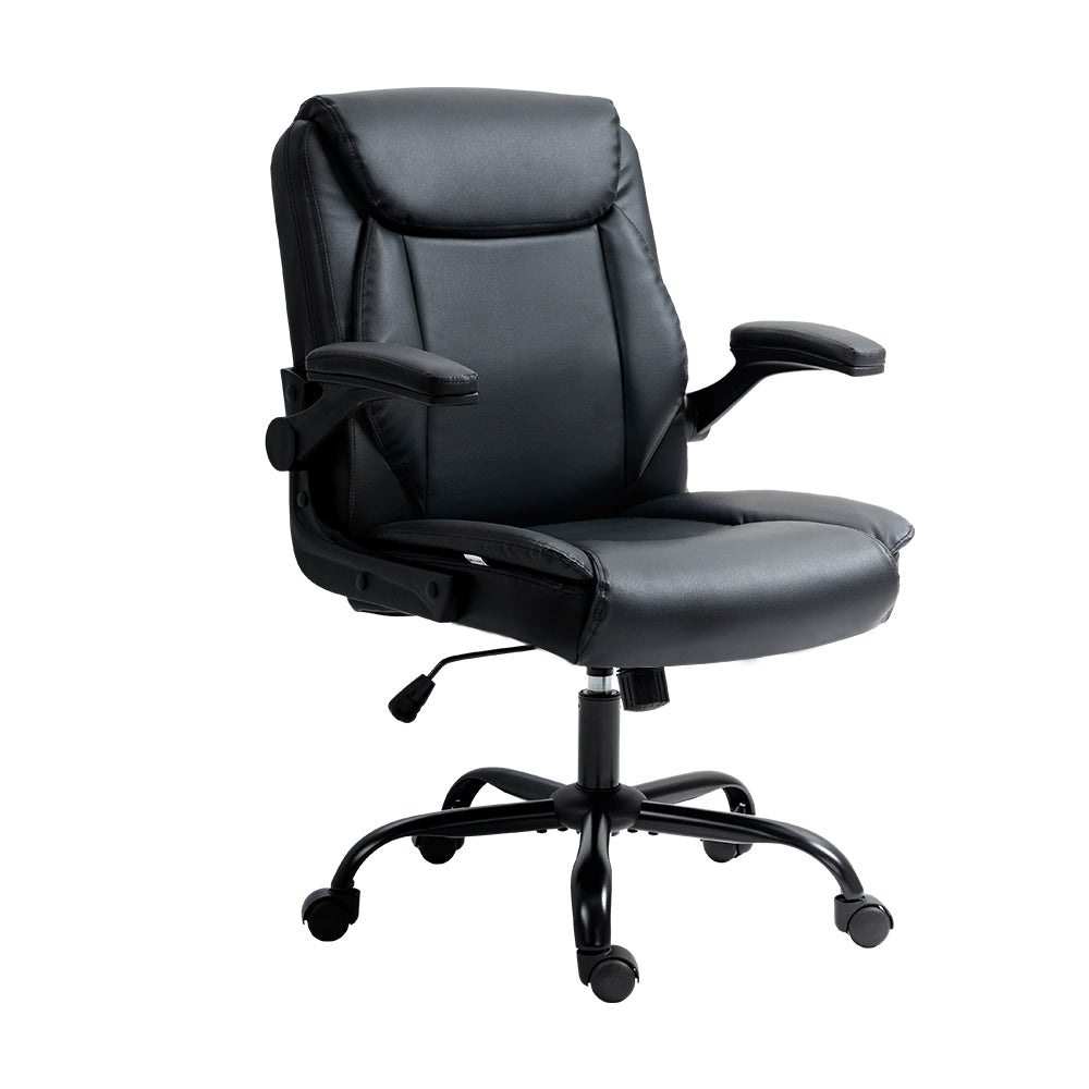 Henry Mid Back Executive Office Chair - Black