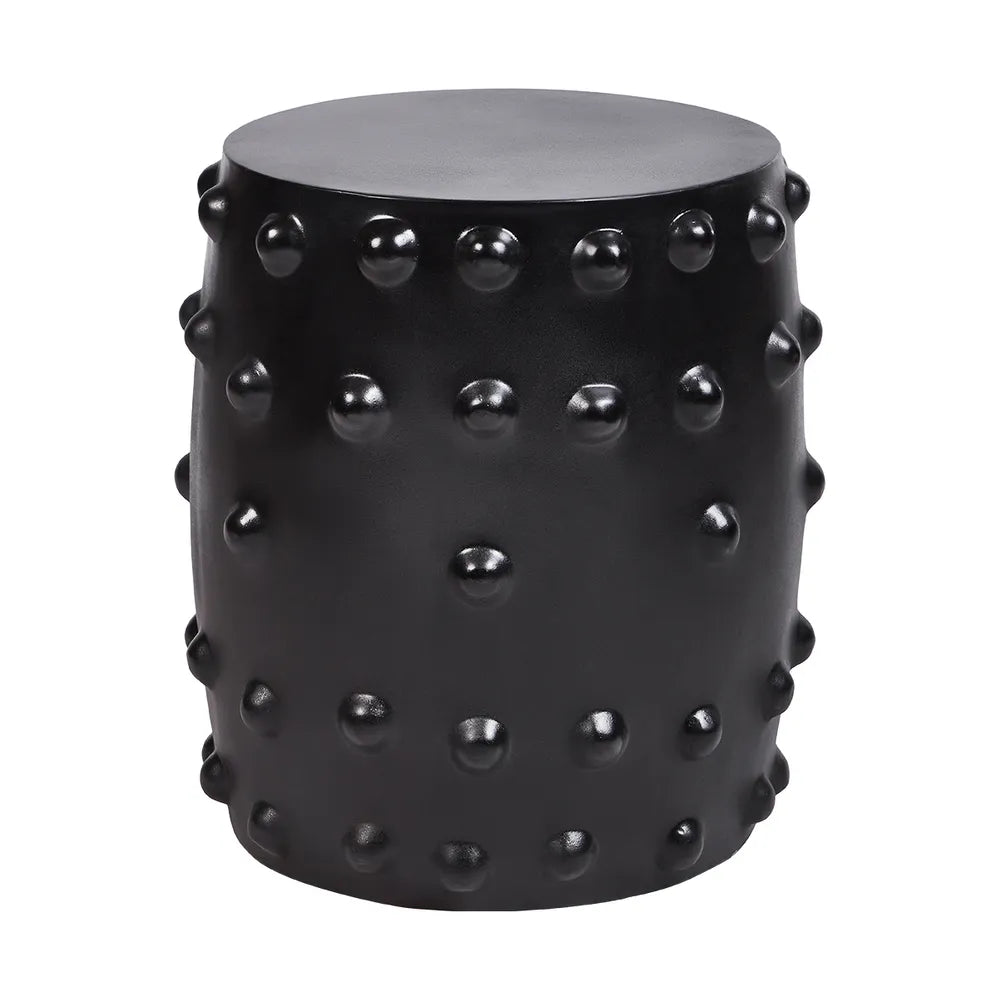 Otto Concrete Stool - Black