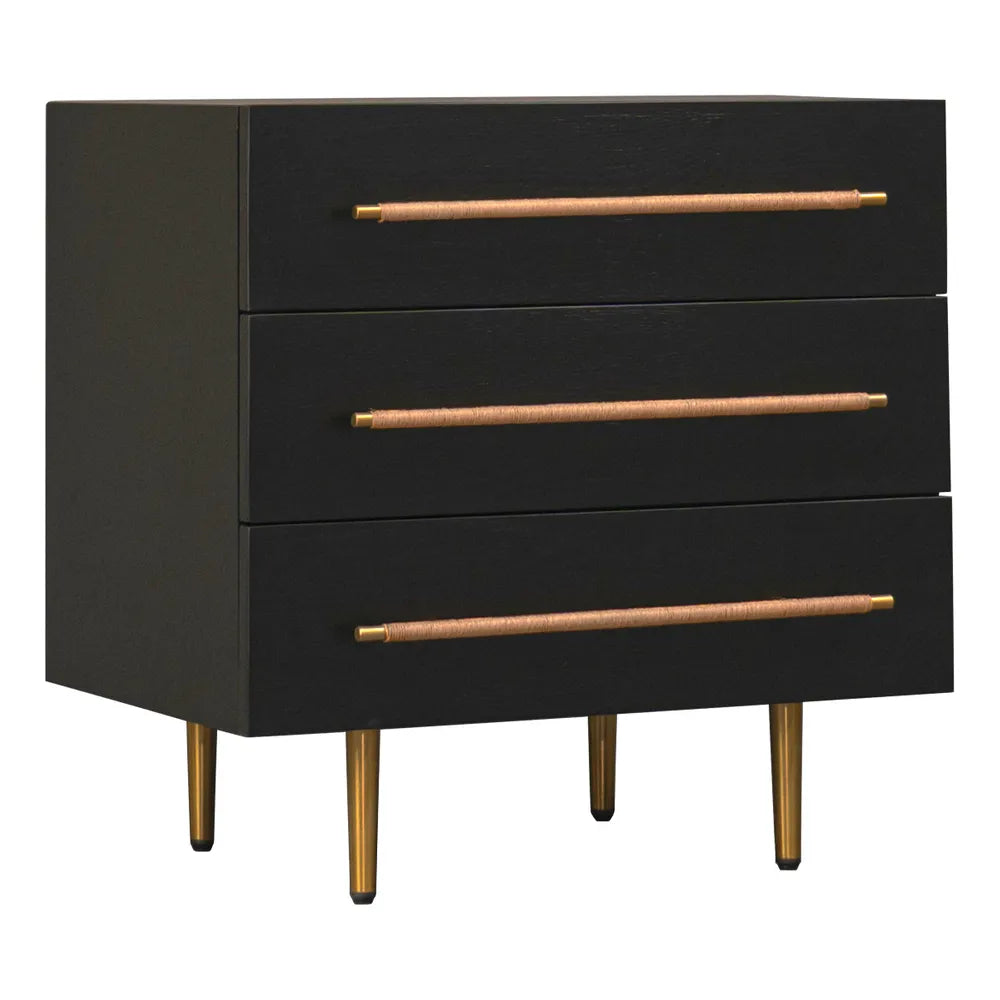 Retreat Bedside Table - Black