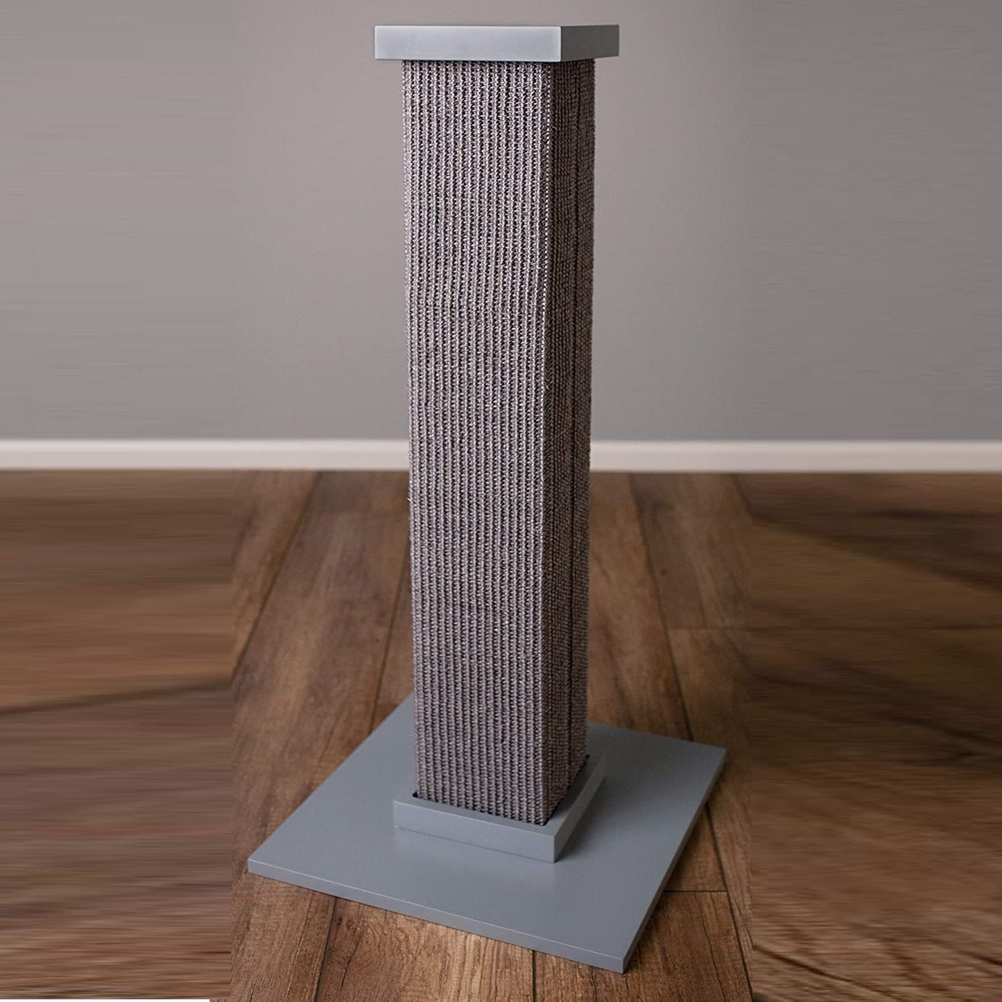 SmartCat Ultimate Heavy-Duty Sisal Cat Scratch Post - Grey