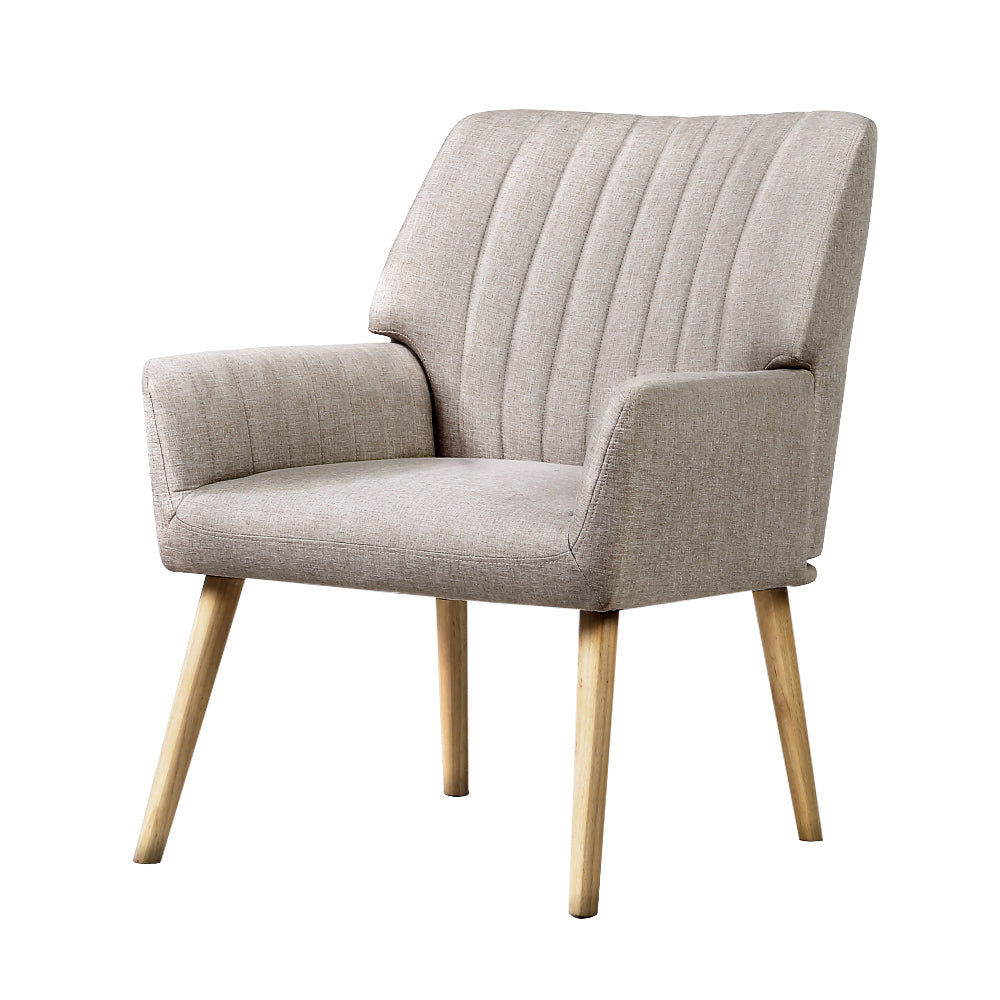 Sebastin Accent Armchair - Beige