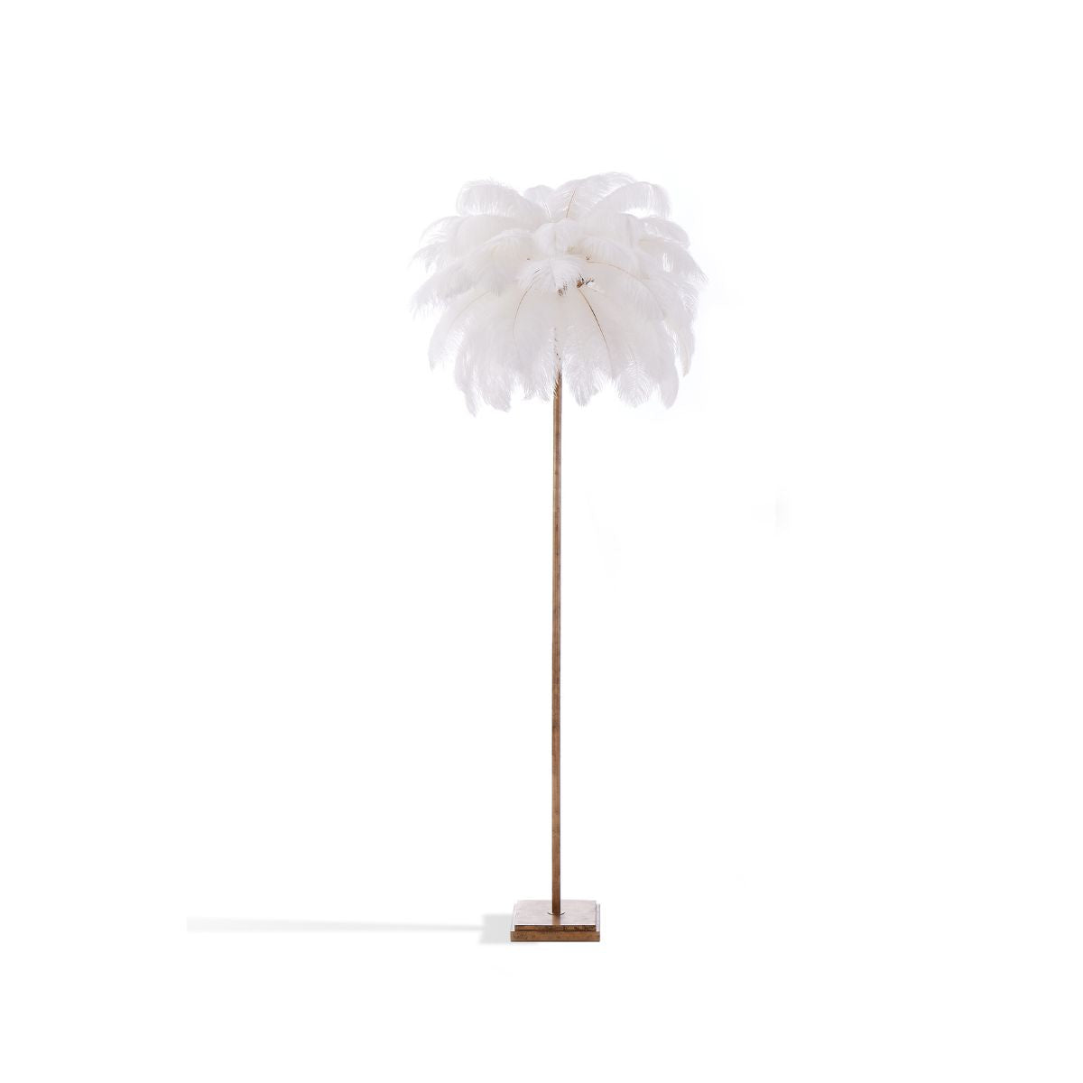 Madison Feathered Floor Lamp