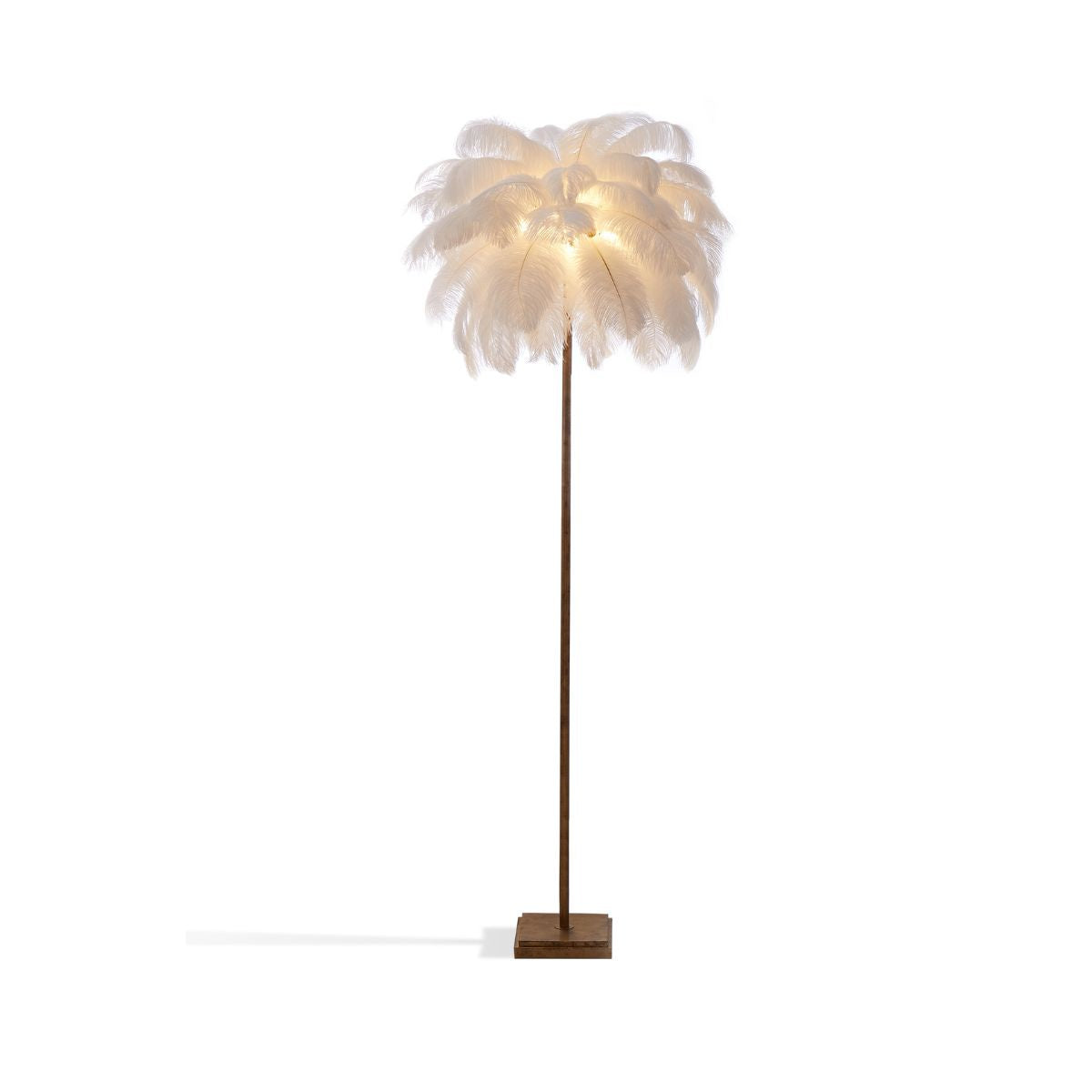 Madison Feathered Floor Lamp