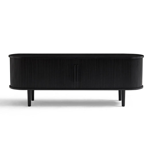 Tate Black Column TV Stand 160cm