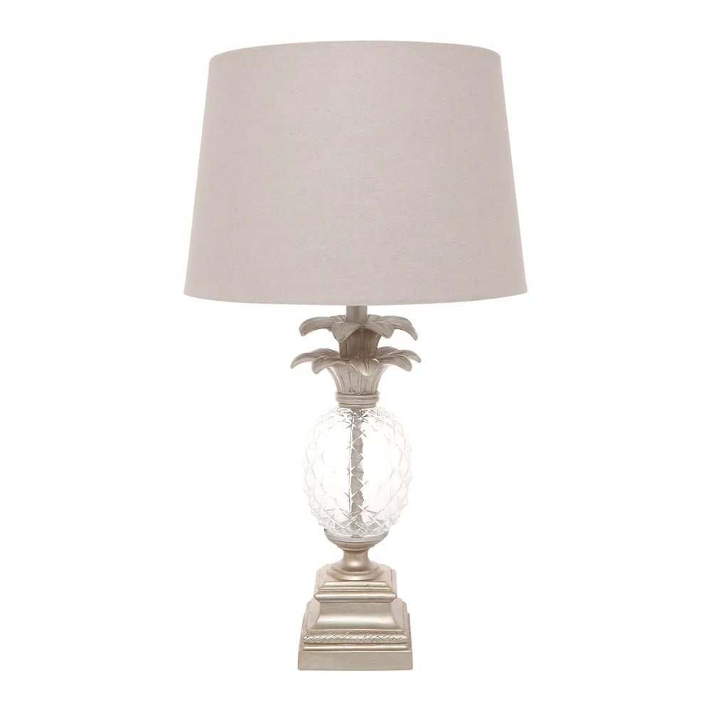 Langley Table Lamp - Antique Silver