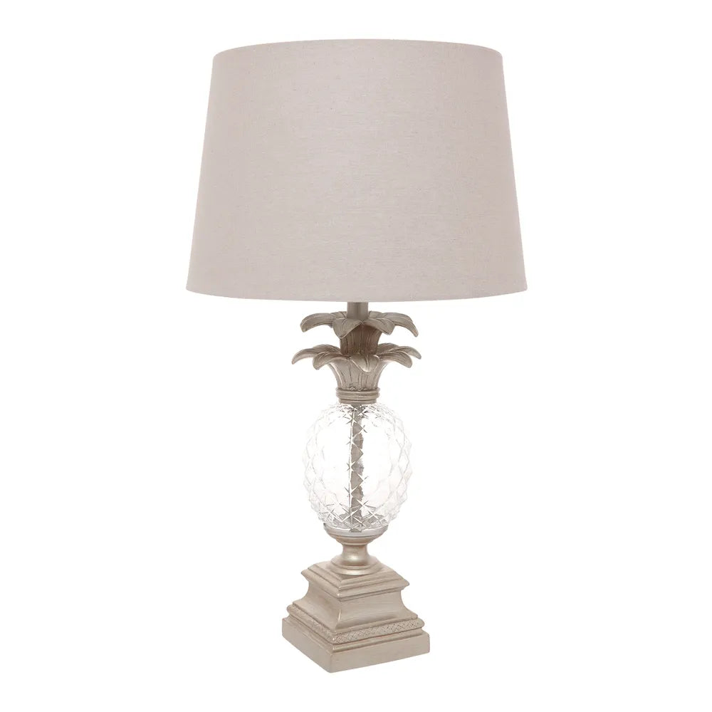 Langley Table Lamp - Antique Silver