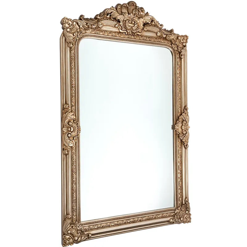 Elizabeth Floor Mirror - Antique Gold