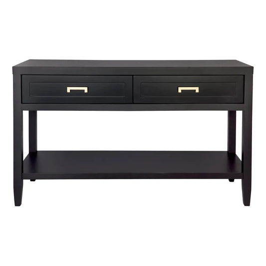 Soloman Console Table - Small Black