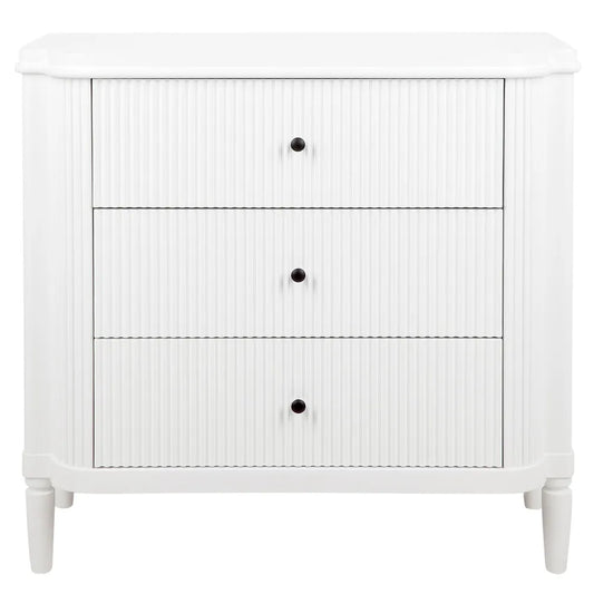 Arielle 3 Drawer Chest - White