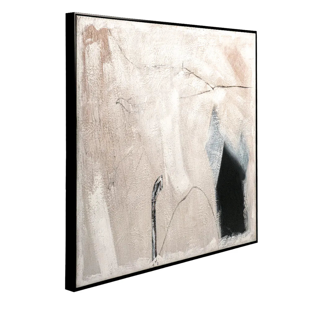 Tonal Retreat Oil On Canvas Painting - Large