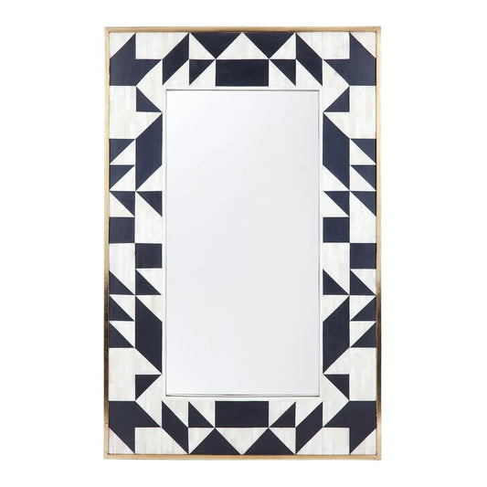 Huxley Bone Inlay Wall Mirror