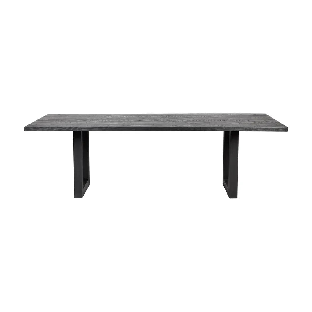 Leeton Dining Table - 2.4m Black -