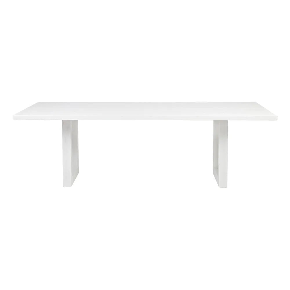 Leeton Dining Table - 2.4m White