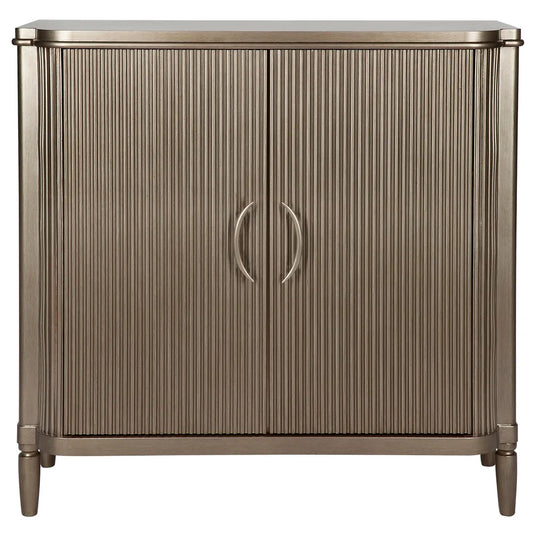 Arielle Bar Cabinet - Antique Gold