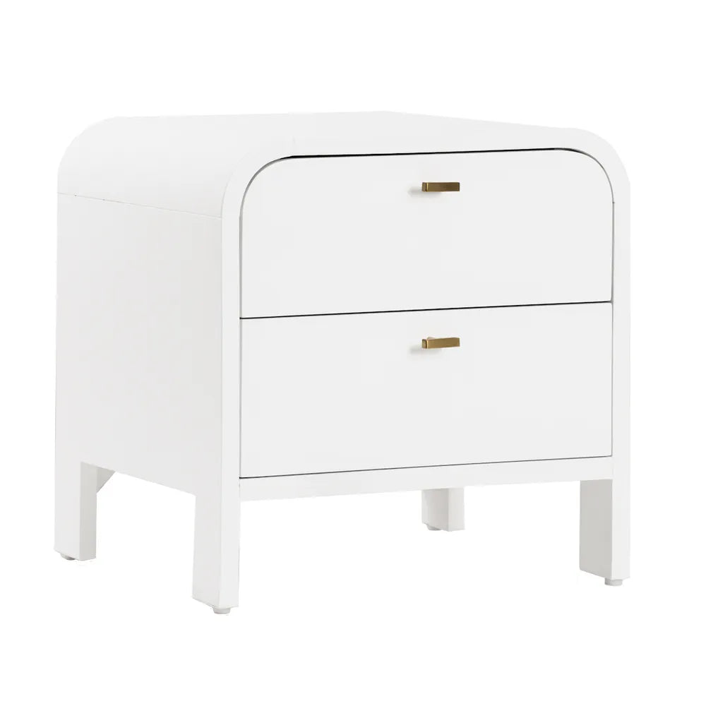 Chisholm Bedside Table - White