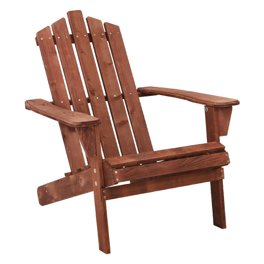 Outdoor Lounge Beach Chair - Brown