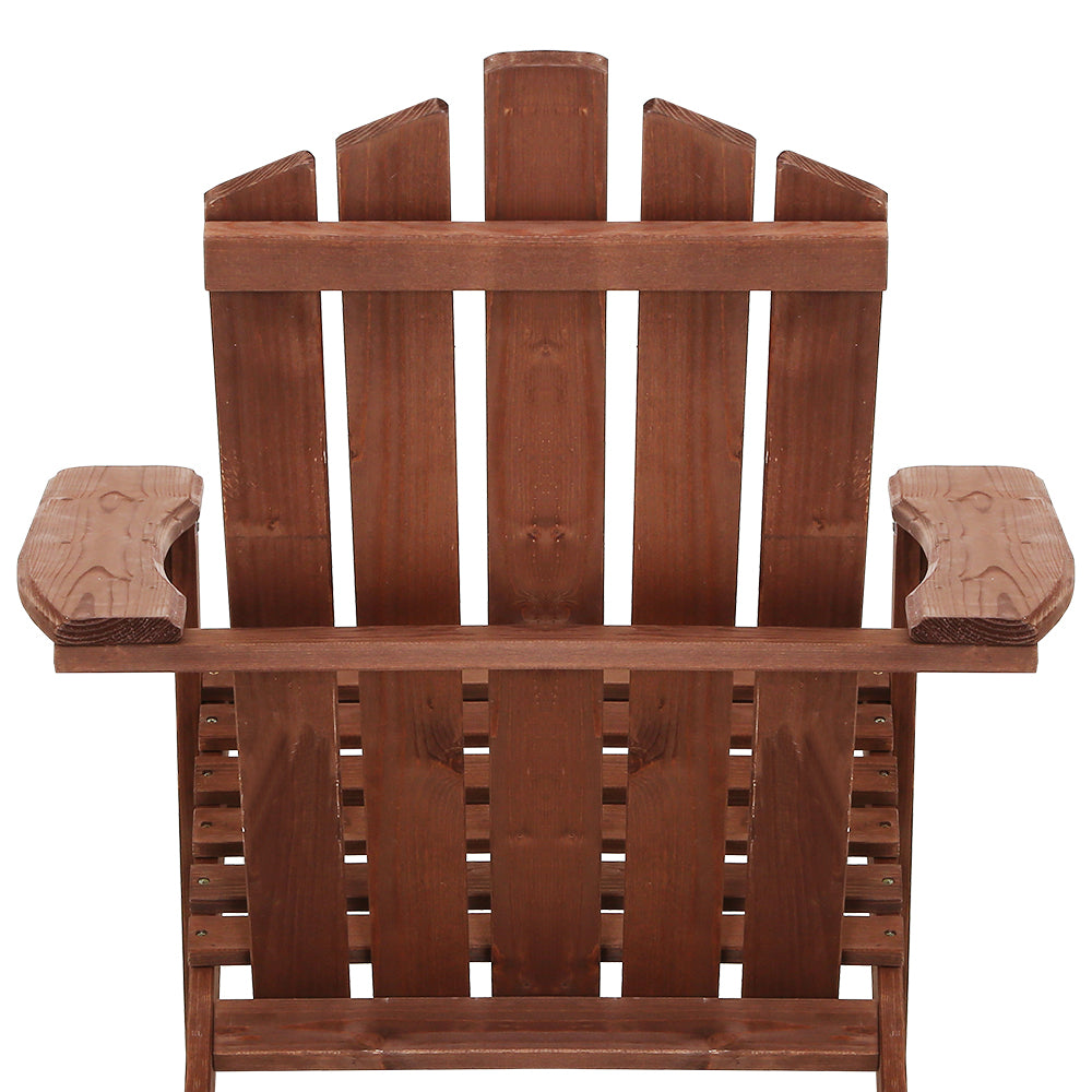 Outdoor Lounge Beach Chair - Brown