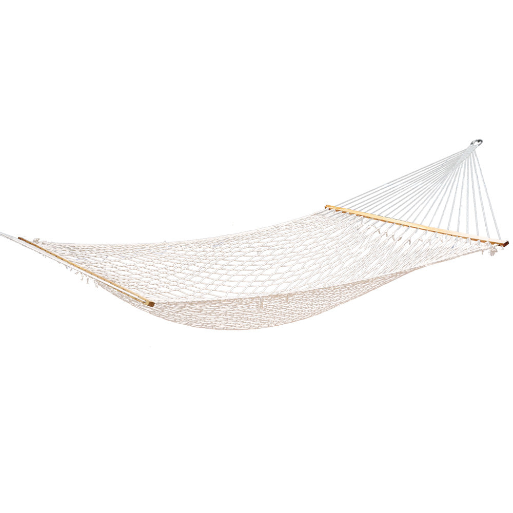 Double Swing Hammock Bed Cream