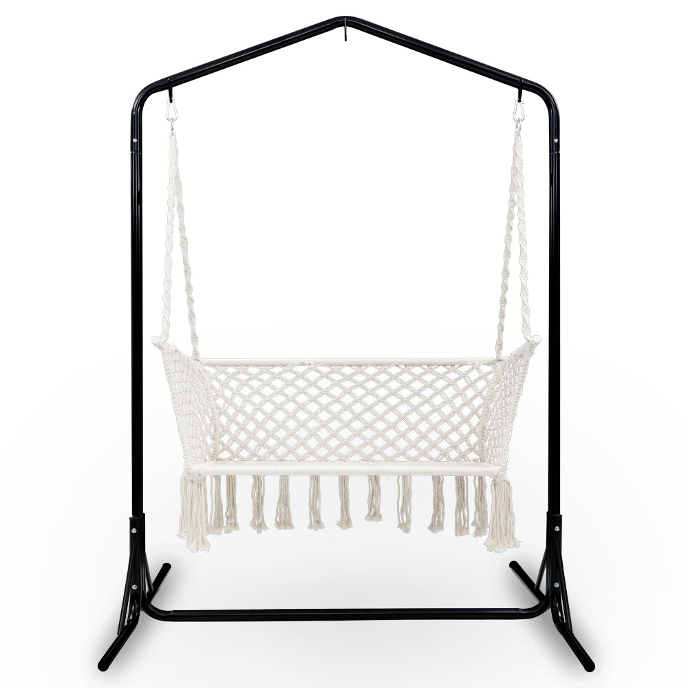 2 Seater Camping Hammock Swing Chair with Stand