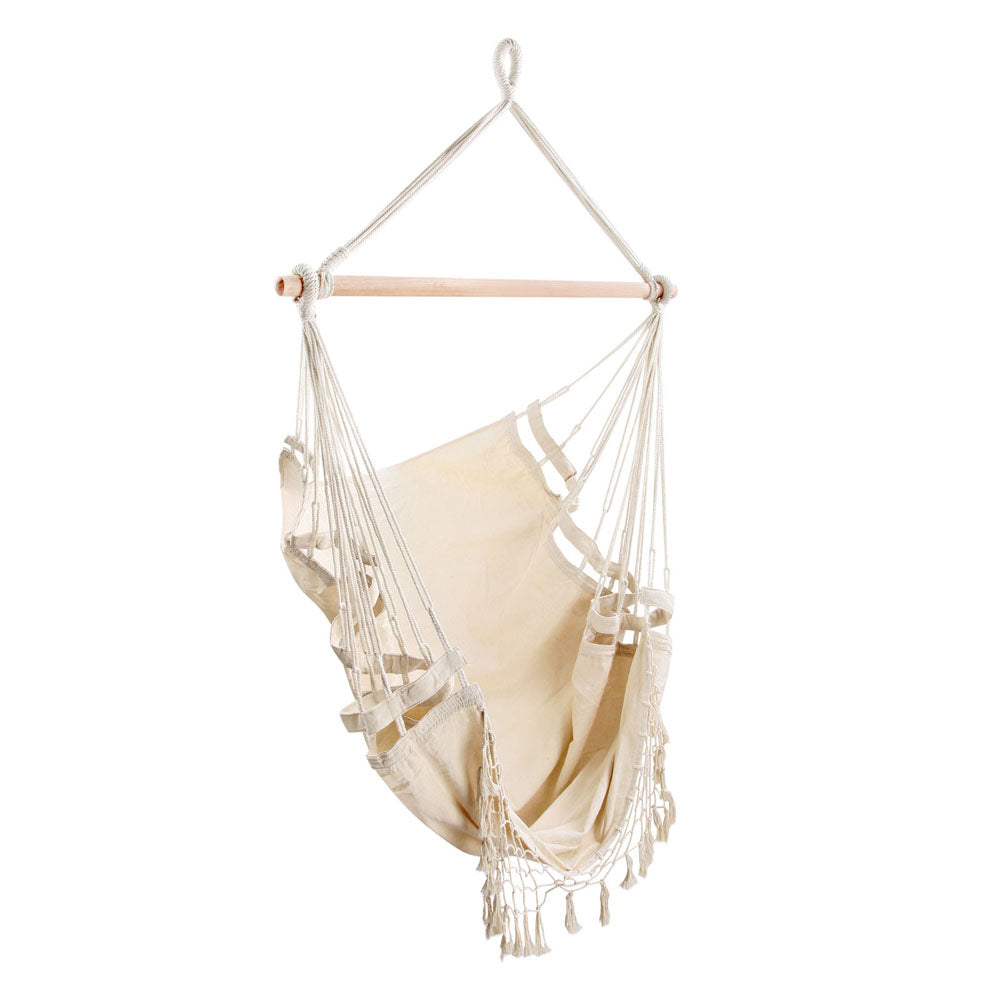 Cream Hammock Swing Chair Only