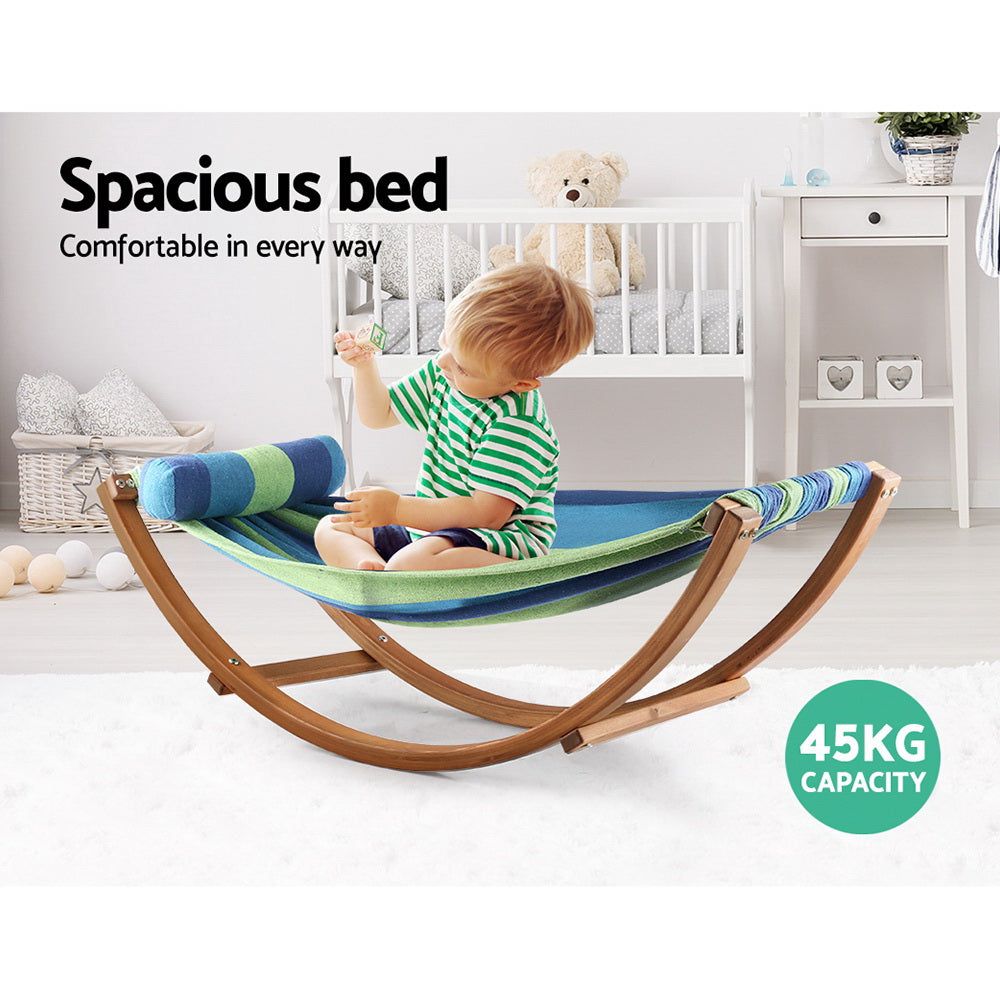 Kids Hammock Swing Bed with Pillow