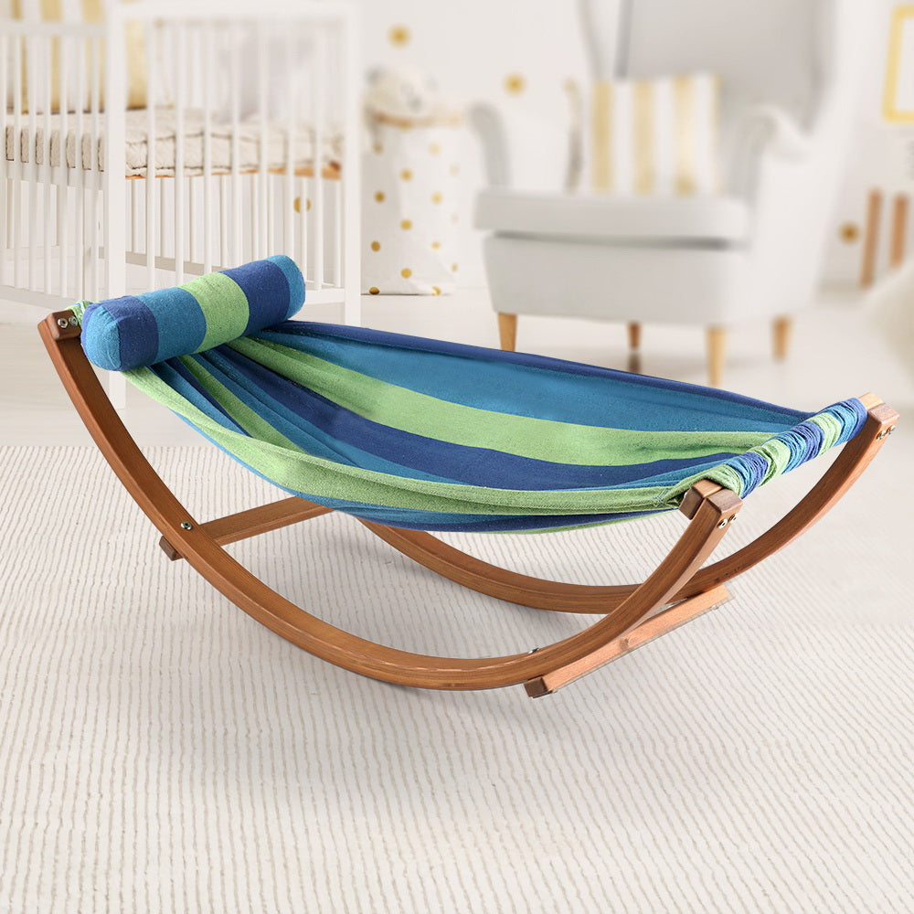 Kids Hammock Swing Bed with Pillow