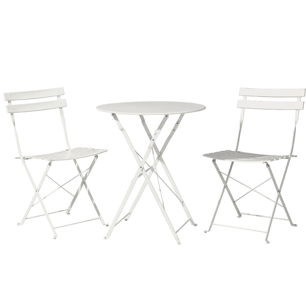 3 PC Outdoor Bistro Table and Chairs Set