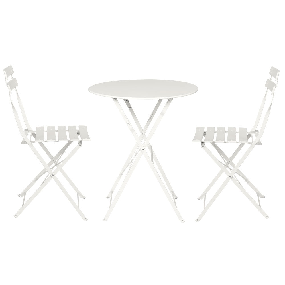 3 PC Outdoor Bistro Table and Chairs Set