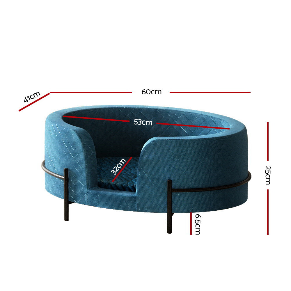 Pet Calming Sofa Bed - Blue