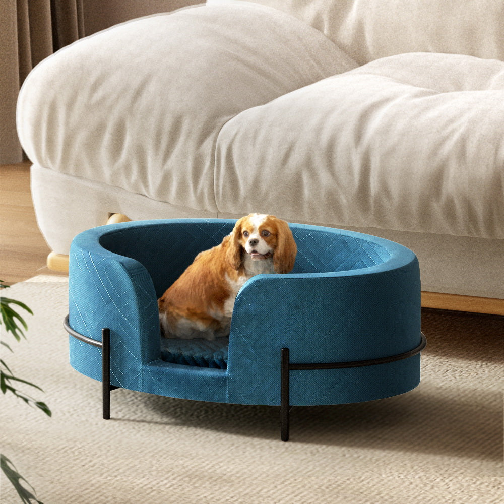 Pet Calming Sofa Bed - Blue