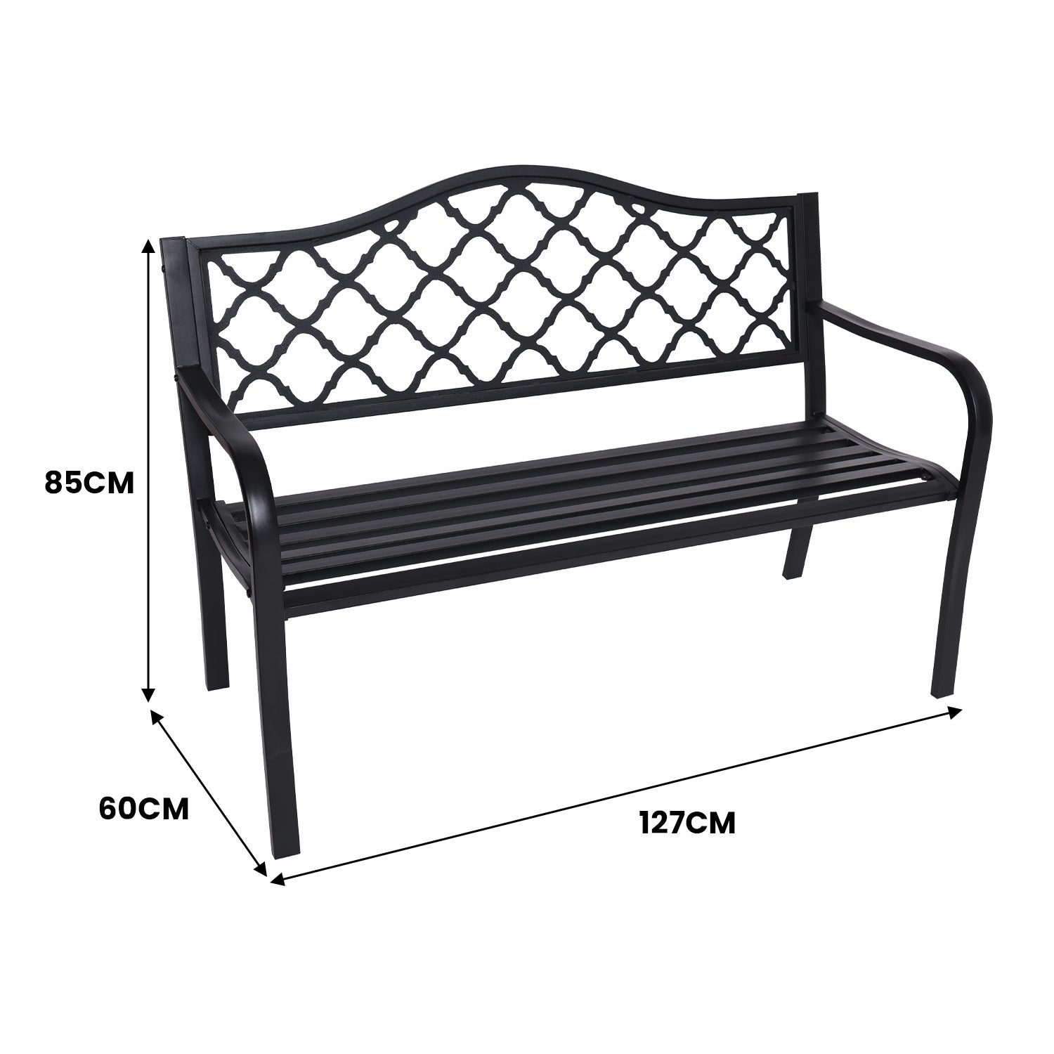 Elegant Outdoor Garden Bench